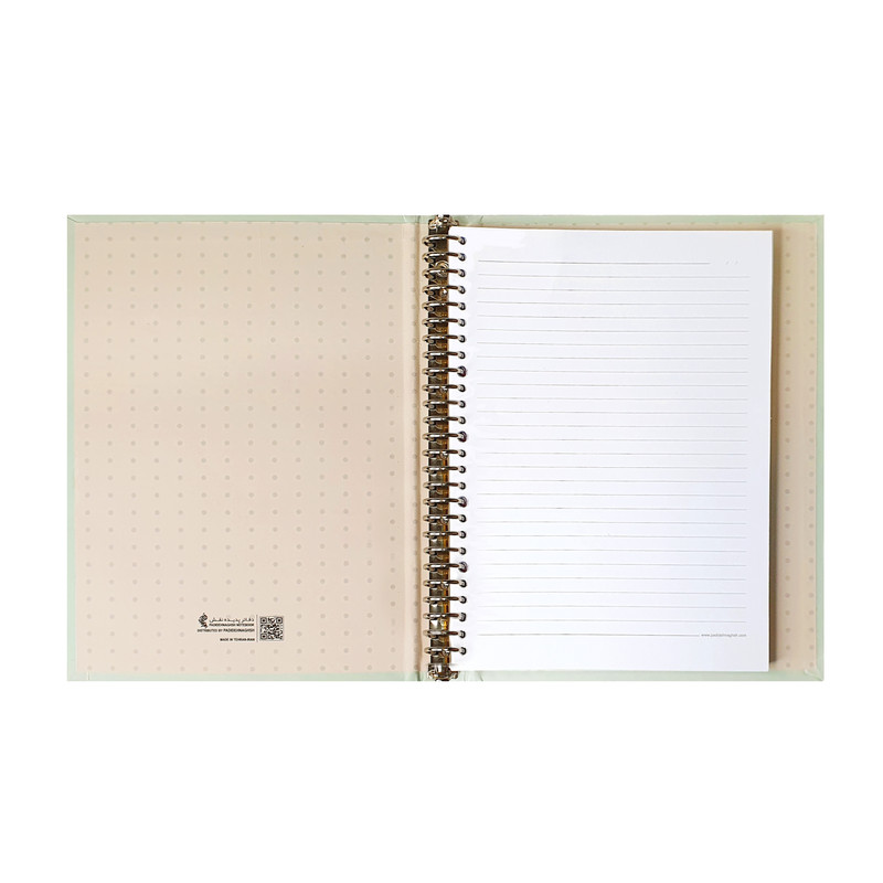 دفتر کلاسوری پدیده نقش مدل 26 حلقه مدرن کد 001 به همراه تخته شاسی