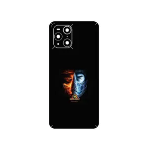 MAHOOT Mortal Kombat Game Series Cover Sticker for Oppo Find X3 Pro