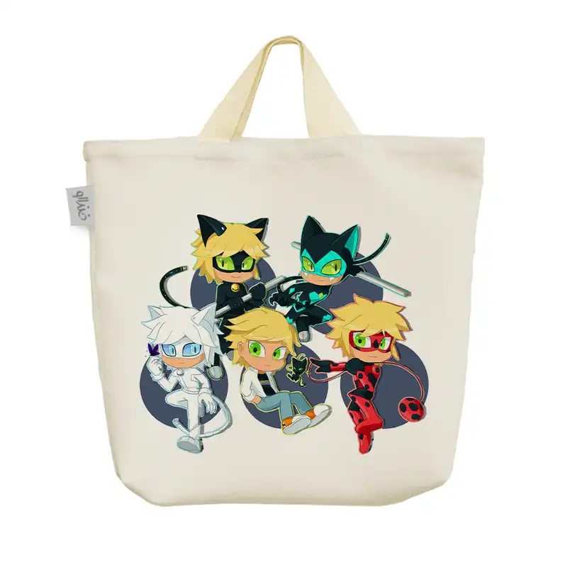 ساک خرید خندالو مدل پسر گربه ای کد 2302