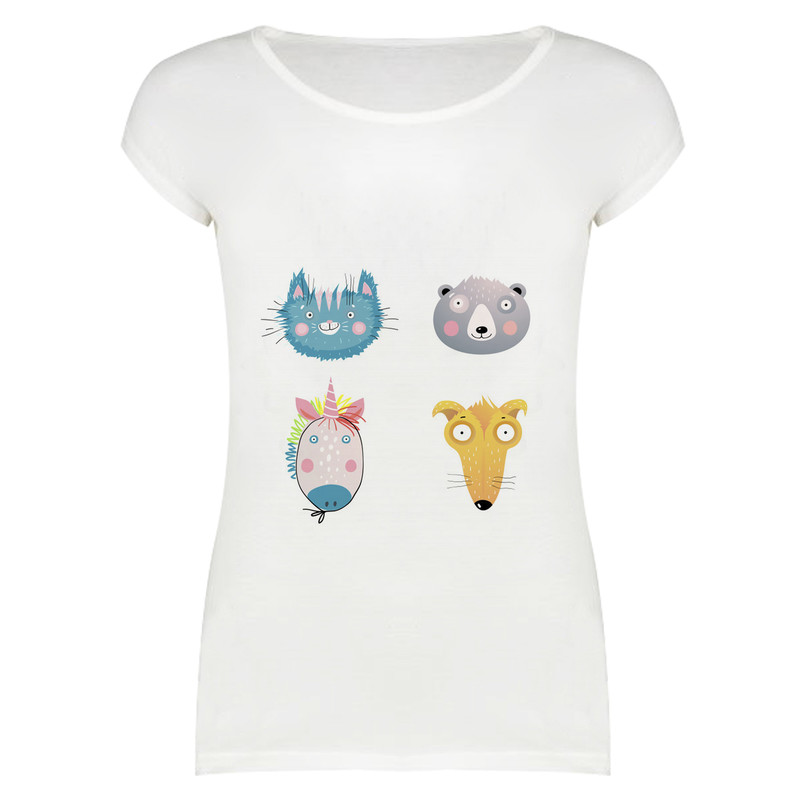 تی شرت زنانه مدل SKH0004-12013