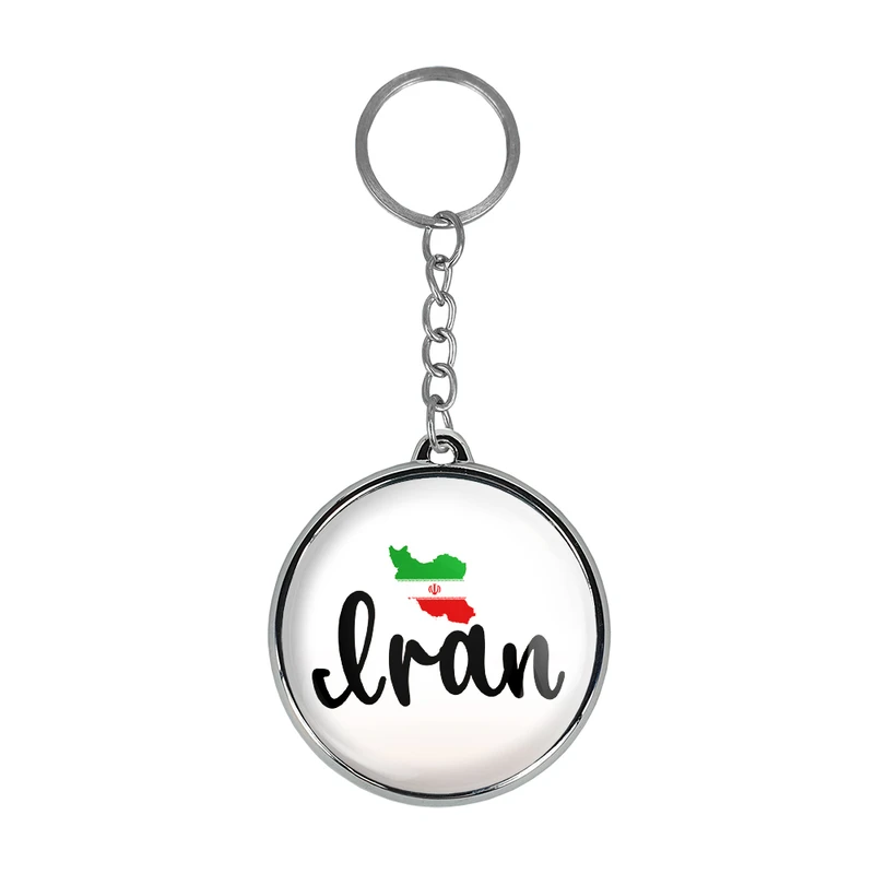 جاکلیدی خندالو طرح پرچم ایران مدل دوطرفه کد 2050320501