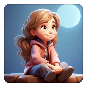 مگنت کاکتی طرح دختر مدل mp63845