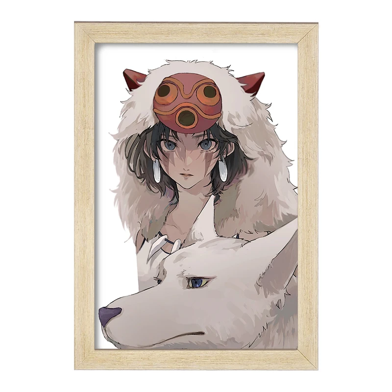 تابلو خندالو مدل سان انیمه پرنسس مونونوکه کد 34122