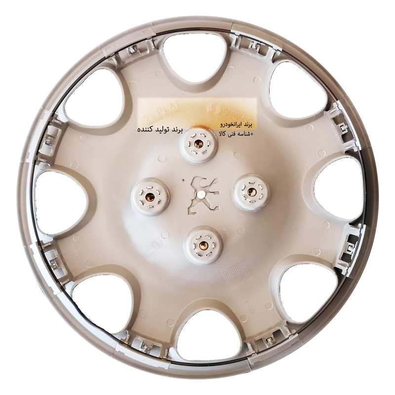 قالپاق چرخ تی پی ای مدل TPARS سایز 14 اینچ مناسب برای پژو پارس بسته 4 عددی