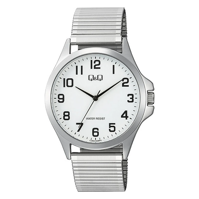 ساعت مچی عقربه‌ای کوارتز مردانه کیو اند کیو مدل C38a_024py