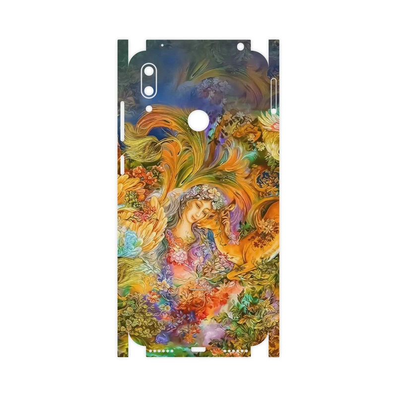 برچسب پوششی ماهوت مدل Persian miniature 3-FullSkin مناسب برای گوشی موبایل هوآوی Y7 Prime 2019