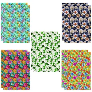 کاغذ کادو تیما مدل گلدان سایز 50*70 سانتی متر مجموعه 10 عددی