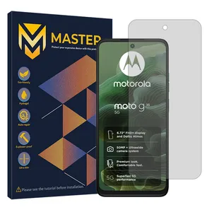 Master Resistant model transparent screen protector suitable for Motorola Moto G35 Mobile phone 