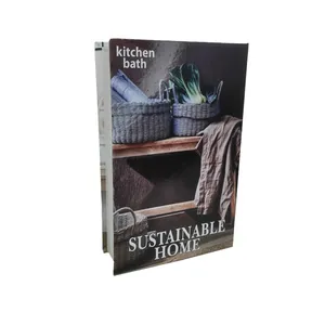 جعبه دکوری مدل کتاب دکوراتیو KITCHEN BATH کد 00