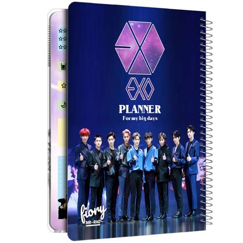 دفتر برنامه ریزی مستر راد طرح اکسو مدل پلنر روزانه کد 1519