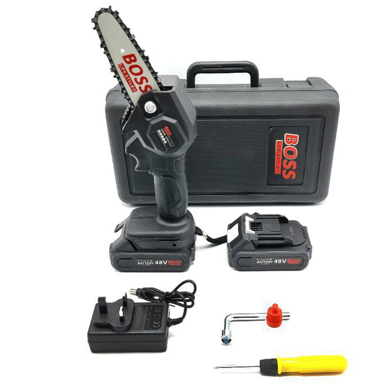 اره زنجیری شارژی باس مدل M70n Pro کد 48 ولت