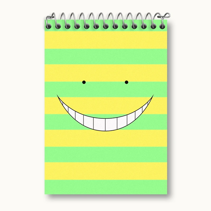 دفتر یادداشت 50 برگ خندالو مدل کورو سنسی انیمه کلاس آدمکشی کد 32045