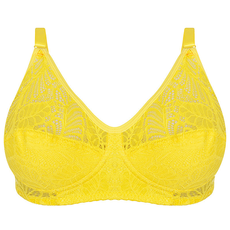 سوتین زنانه دکسونری مدل 125004010 دانتل رنگ زرد