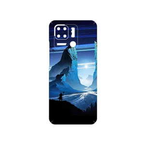 MAHOOT Blue Mountains Digital Art Cover Sticker for Xiaomi Redmi 10 Power