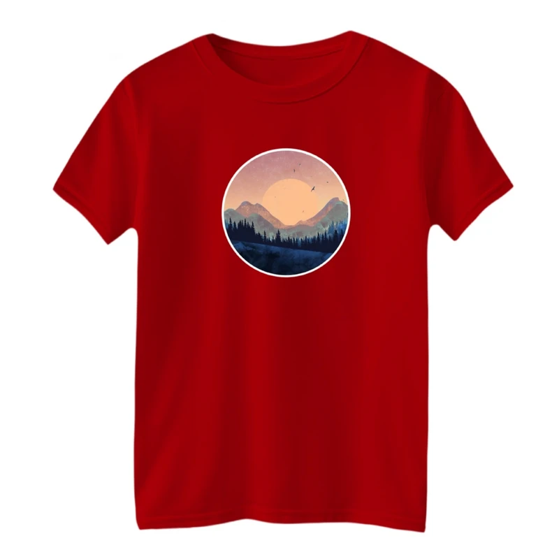 تی شرت آستین کوتاه بچگانه مدل مینیمال کد 02