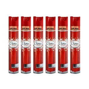 اسپری خوشبوکننده هوا دریکس مدل Dunhill Red حجم 400 میلی لیتر بسته ۶ عددی