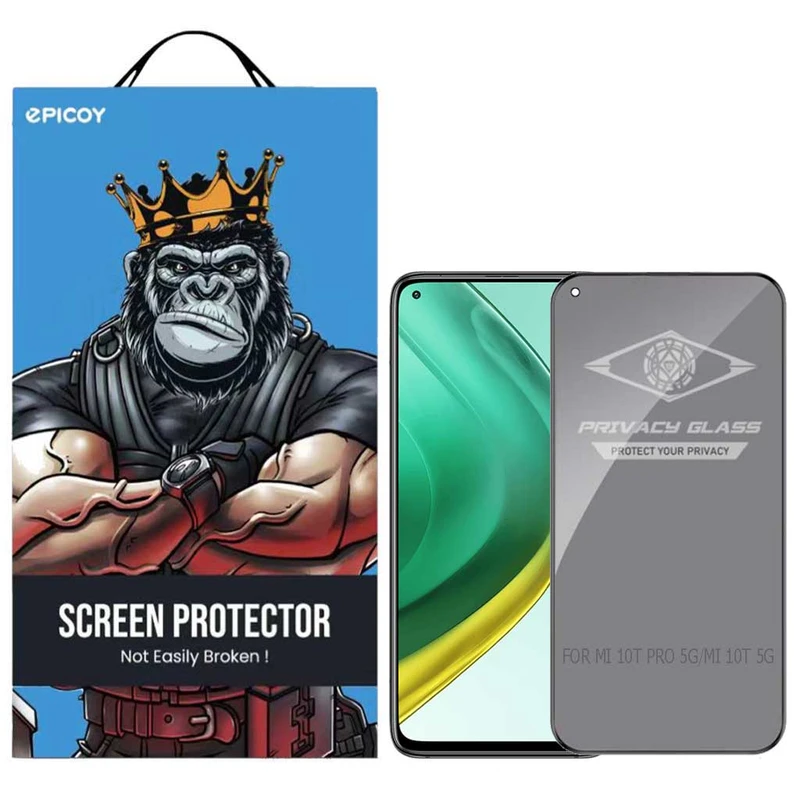 محافظ صفحه نمایش حریم شخصی اپیکوی مدل PvSight مناسب برای گوشی موبایل شیائومی Mi 10T Pro 5G/ Mi 10T 5G