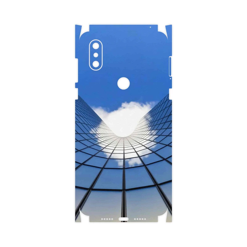 برچسب پوششی ماهوت مدل Glass skyscraper-FullSkin مناسب برای گوشی موبایل شیائومی Mi Mix 3
