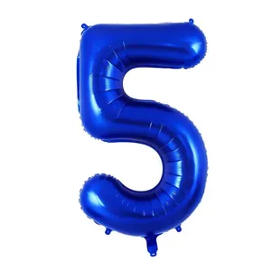 بادکنک فویلی مدل عدد 5 کد KP-06