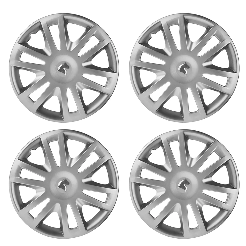 قالپاق چرخ پویا صنعت مدل 07 سایز 15 اینچ مناسب برای دنا بسته 4 عددی