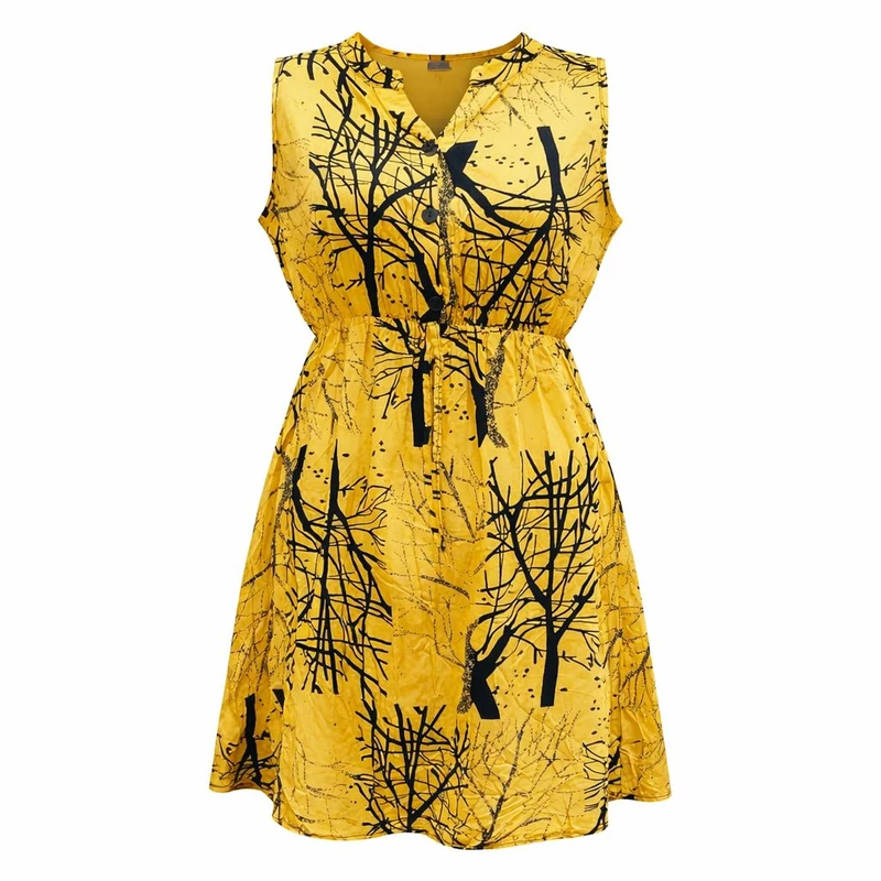 پیراهن یقه ایستاده زنانه مدل N024