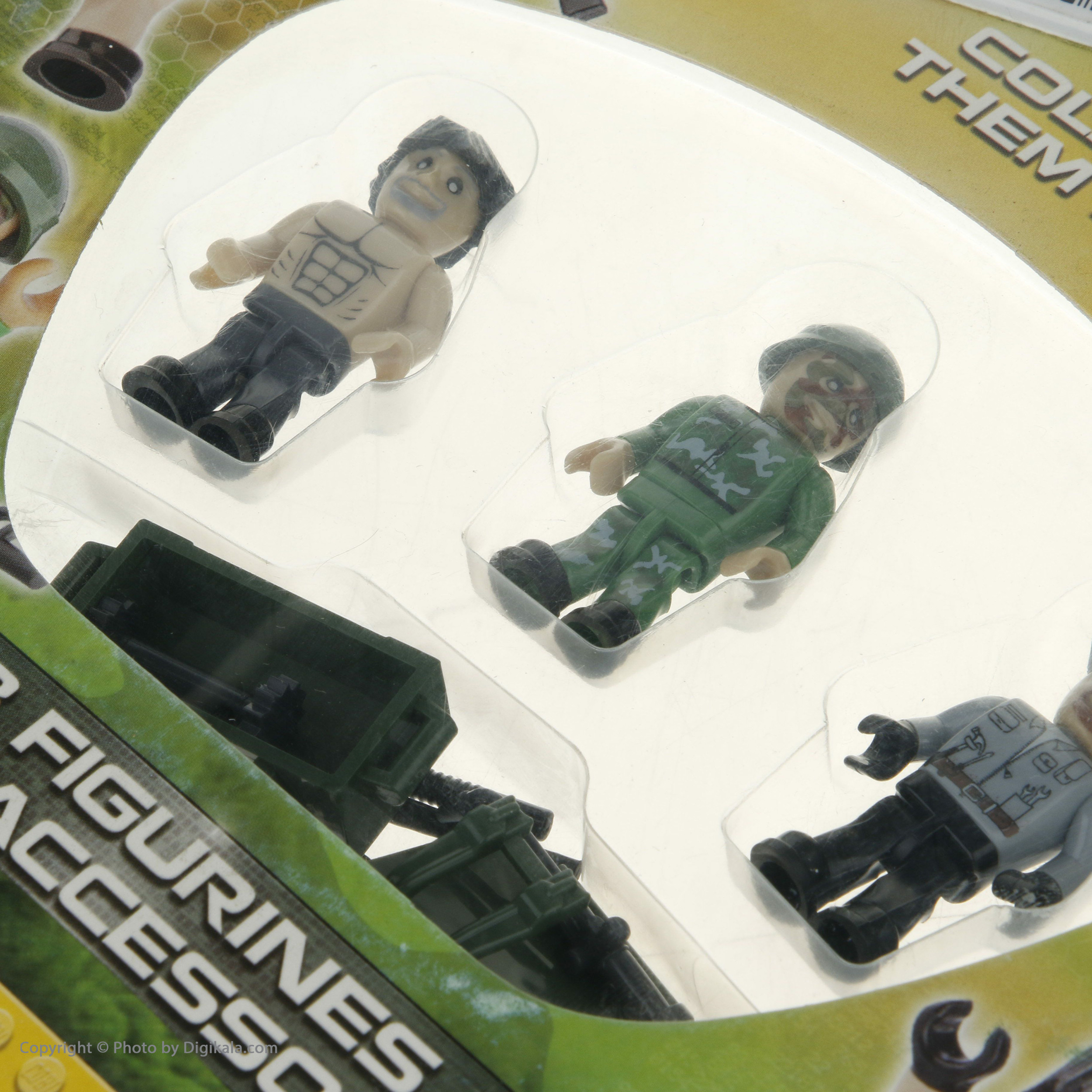ست اسباب بازی جنگی کوبی مدل SMALL ARMY کد 01