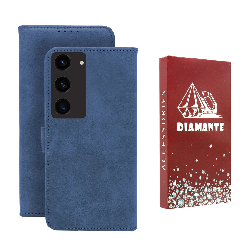 کیف کلاسوری دیامانته مدل Bors Ros مناسب برای گوشی موبایل سامسونگ Galaxy S22