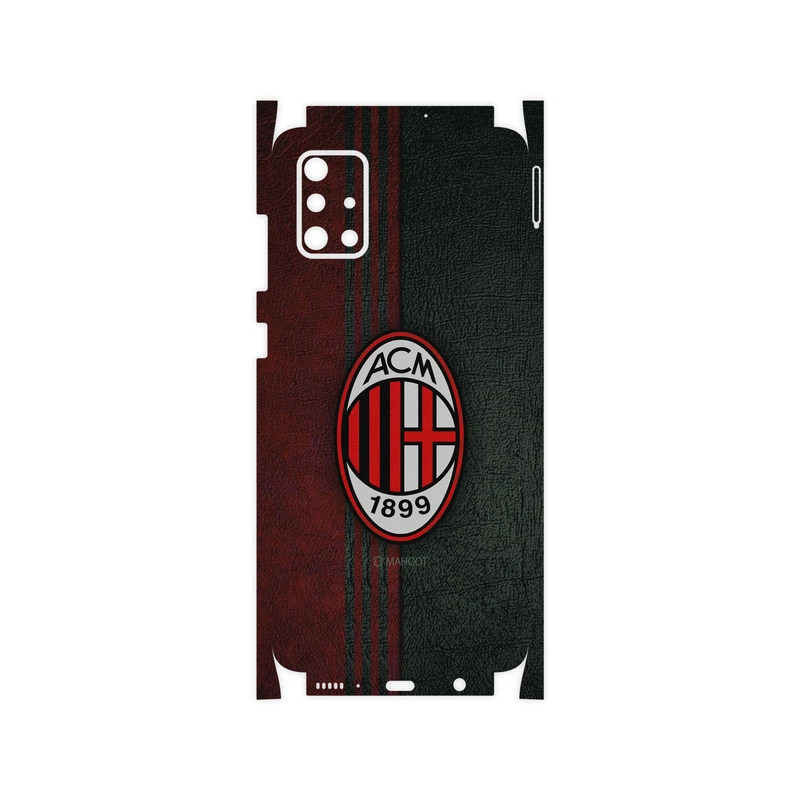 برچسب پوششی ماهوت مدل AC-Milan-FC-FullSkin مناسب برای گوشی موبایل سامسونگ Galaxy A71