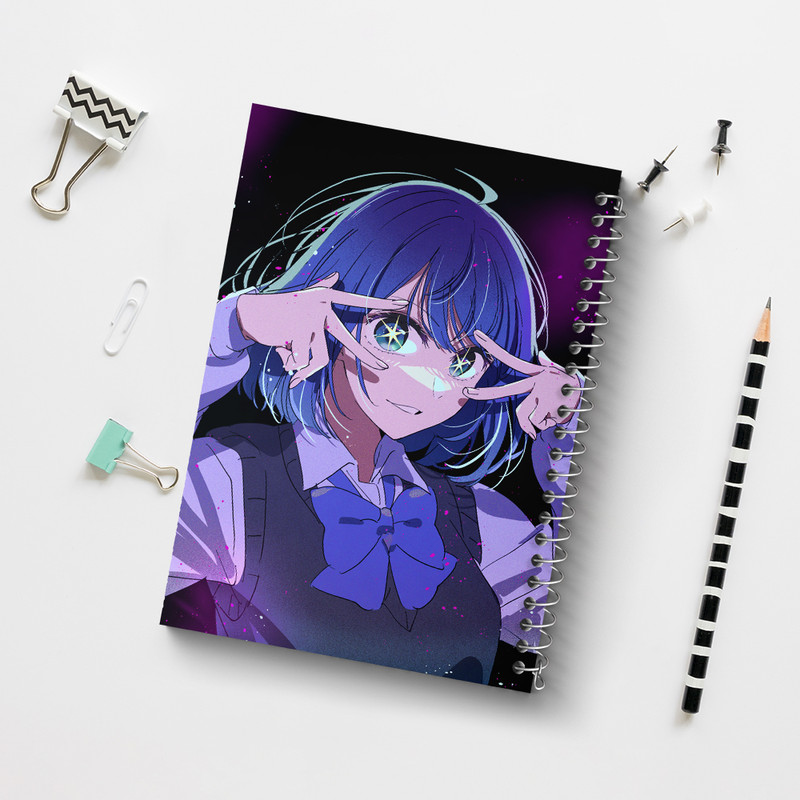 دفتر مشق 100 برگ خندالو طرح آکانه انیمه اوشی نو کو کد 31203