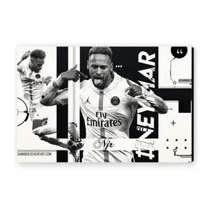 تابلو شاسی عرش مدل فانتزی ورزشی نیمار Neymar کد As3307