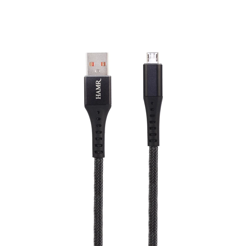 کابل تبدیل USB به microUSB هامر مدل V-04 طول 1 متر