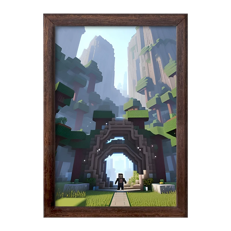 تابلو خندالو طرح ماینکرافت (Minecraft) کد F3528