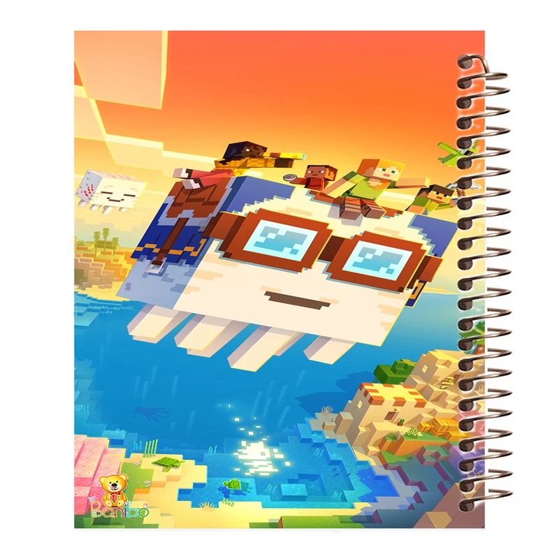 دفتر مشق 100 برگ بانیبو طرح  ادمک کد 2704