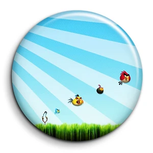 مگنت گالری باجو طرح پرندگان خشمگین کد Angry birds 92