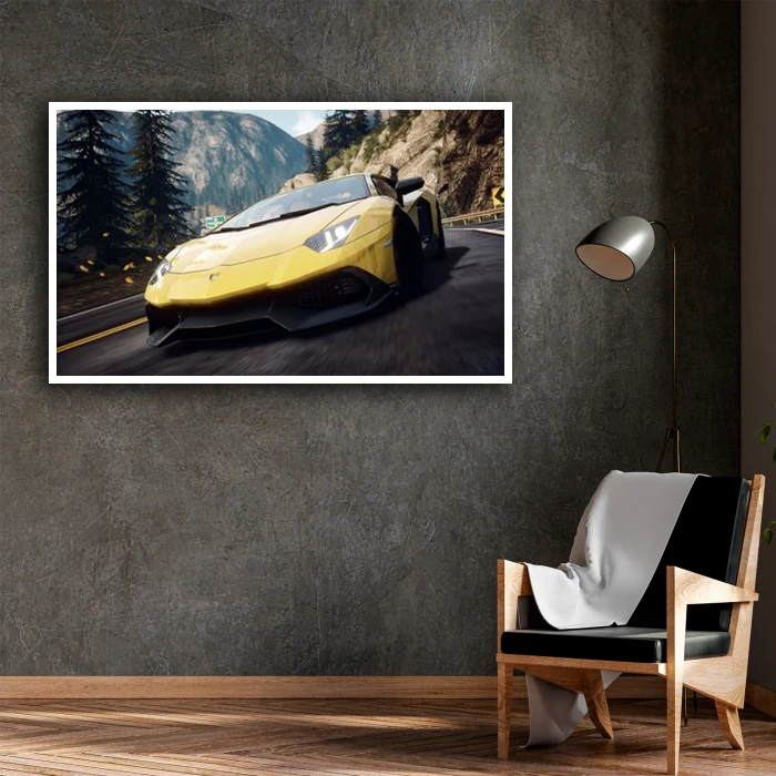 تابلو نوری بکلیت طرح ماشین مدرن مدل W-D1353