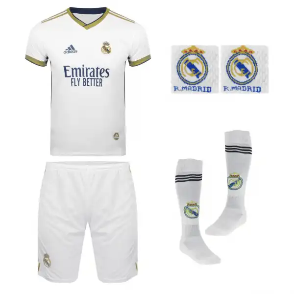 ست پنج تکه لباس ورزشی مردانه طرح رئال مادرید مدل بلینگام 2024