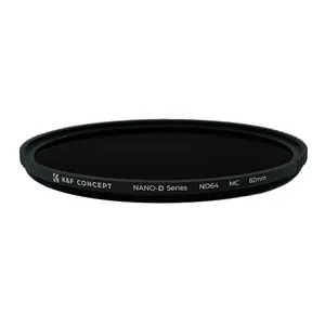 فیلتر لنز کی اند اف مدل 82MM- (ND64 MC NANO-D +CLINING CLOTH+FILTER CASE ) KIT