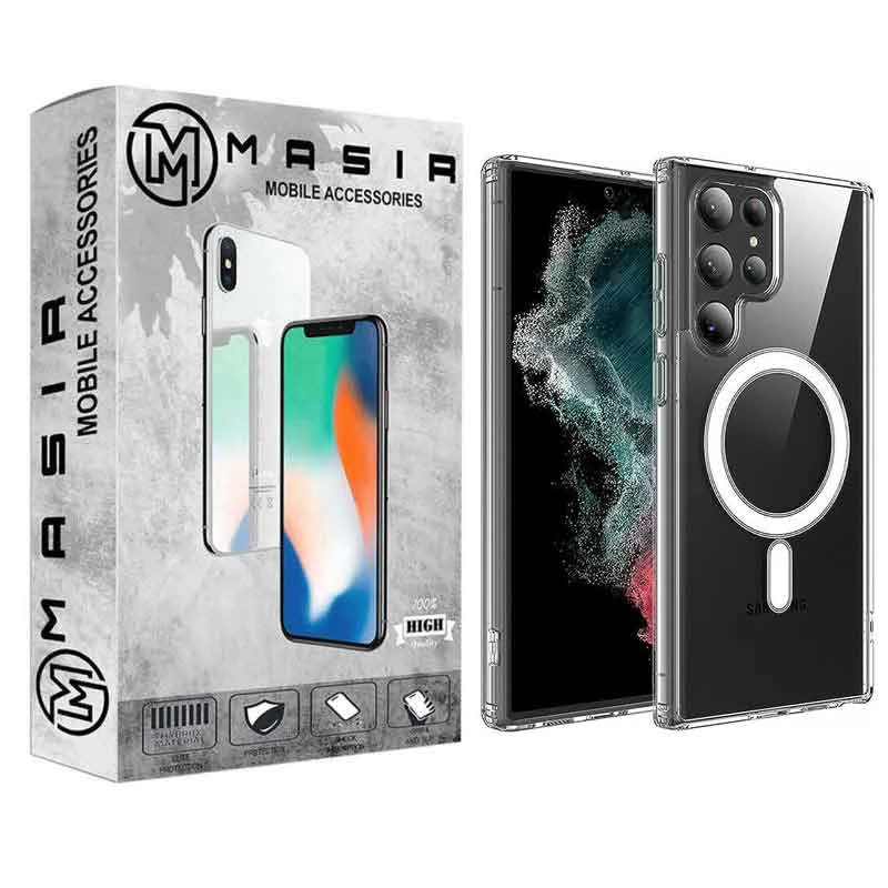 کاور مگ سیف مسیر مدل MGS-CL مناسب برای گوشی موبایل سامسونگ Galaxy S23 Ultra