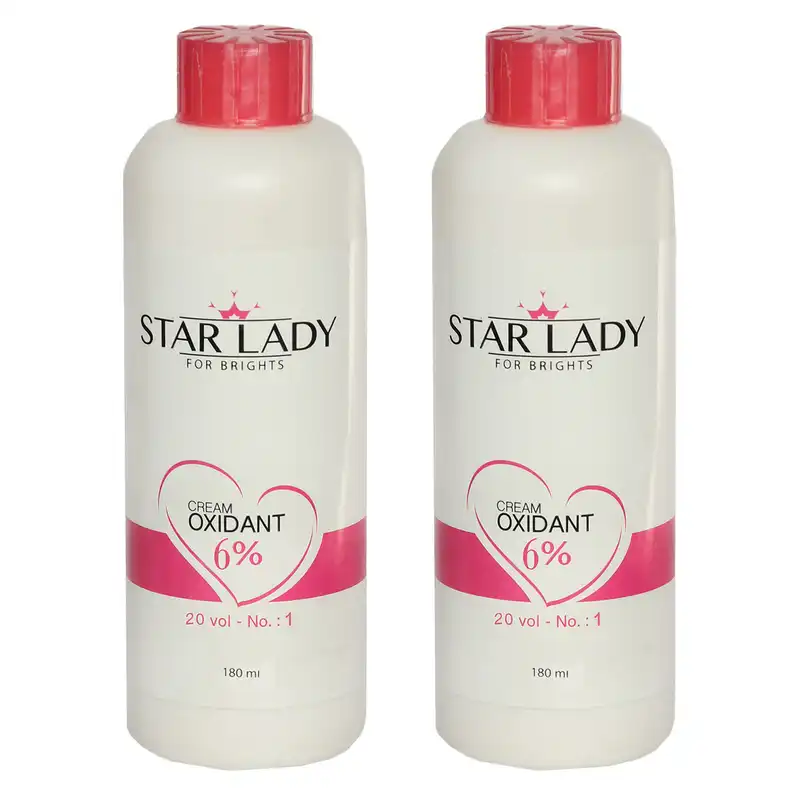 اکسیدان استارلیدی شماره 1 شش درصدی حجم 180 میلی لیتر مجموعه دو عددی