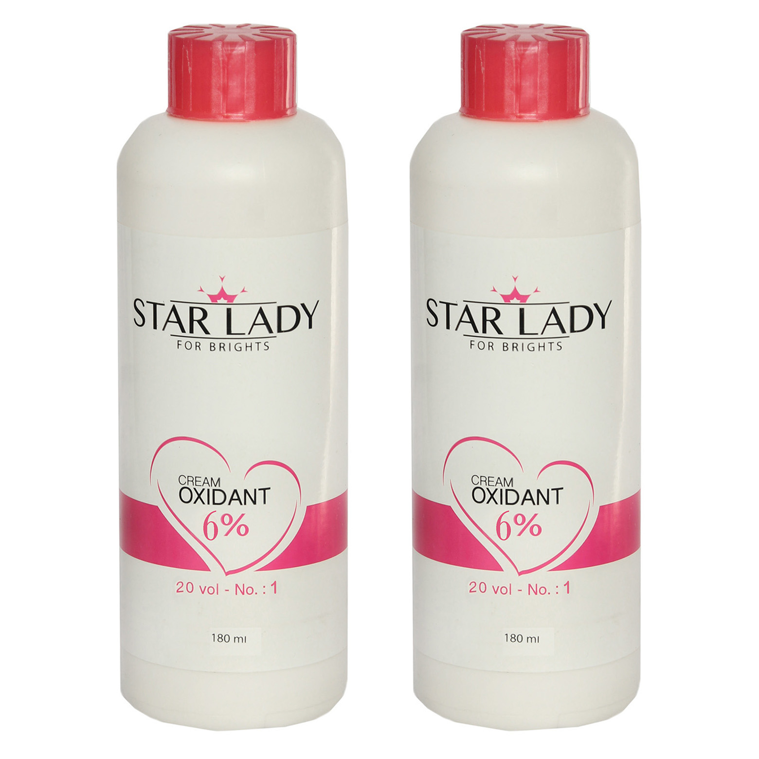 اکسیدان استارلیدی شماره 1 شش درصدی حجم 180 میلی لیتر مجموعه دو عددی