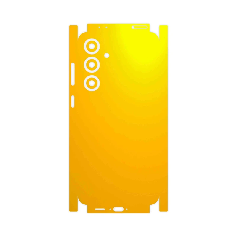 برچسب پوششی ماهوت مدل Matte-Deep-Mustard-FullSkin مناسب برای گوشی موبایل سامسونگ Galaxy S24 FE