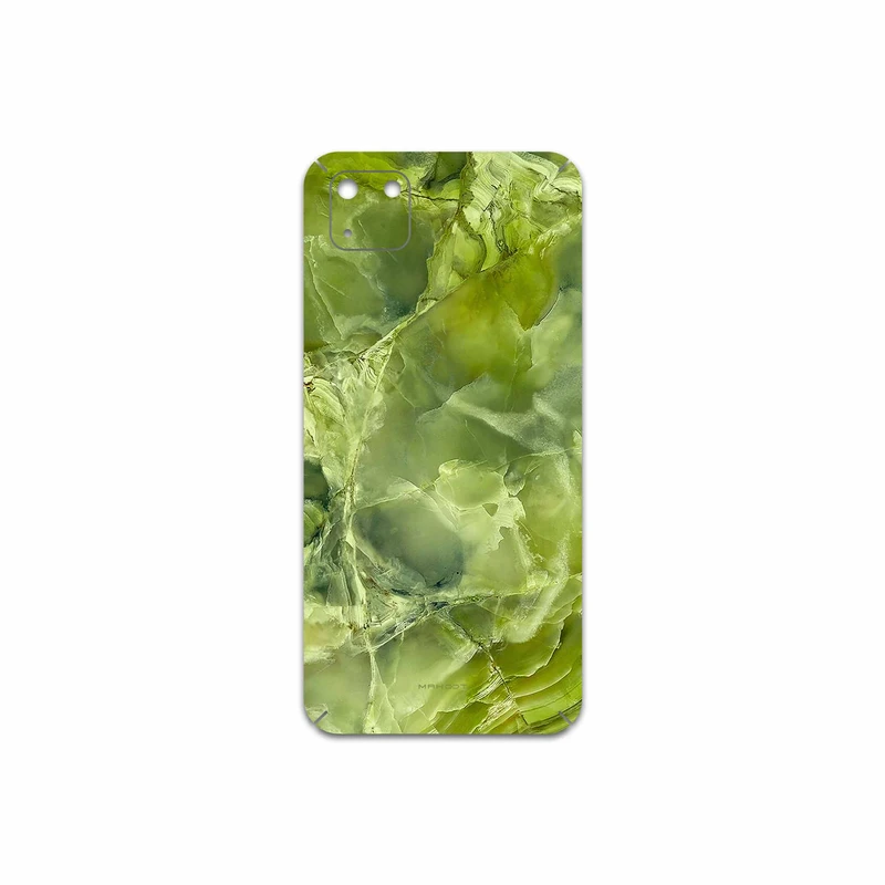 برچسب پوششی ماهوت مدل Green Crystal Marble مناسب برای گوشی موبایل هوآوی Y5p