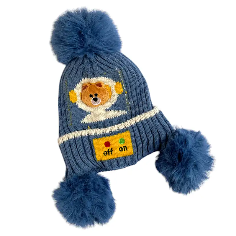 کلاه بافتنی بچگانه مدل ON