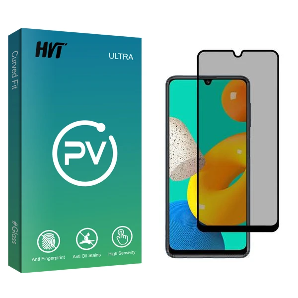 محافظ صفحه نمایش حریم شخصی اچ وی تی مدل PV2 مناسب برای گوشی موبایل سامسونگ Galaxy M32 4G
