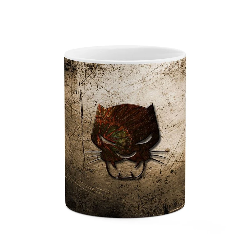 ماگ کاکتی مدل بلک پنتر Black Panther Marvel کد mgh38055