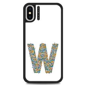 AKAM AMC-WAX-ALPHADOODLEBET-23 Cover For Apple iPhone X/Xs