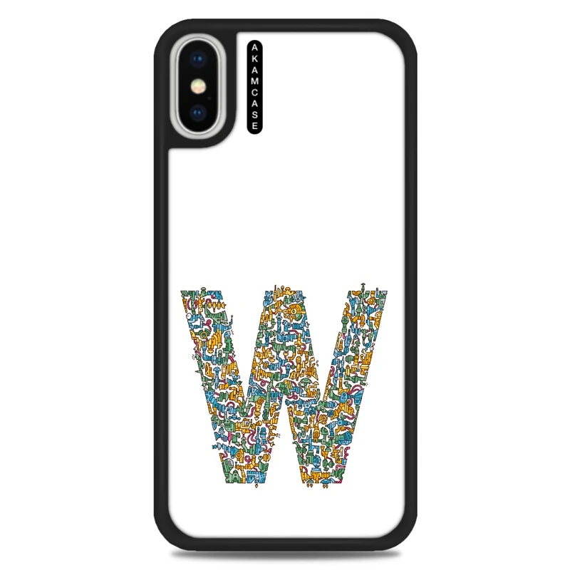 کاور آکام مدل AMC-WAX-ALPHADOODLEBET-23 مناسب برای گوشی موبایل اپل iPhone X/Xs