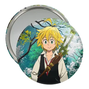 آینه جیبی خندالو مدل ملیوداس انیمه هفت گناه کبیره  کد 17553