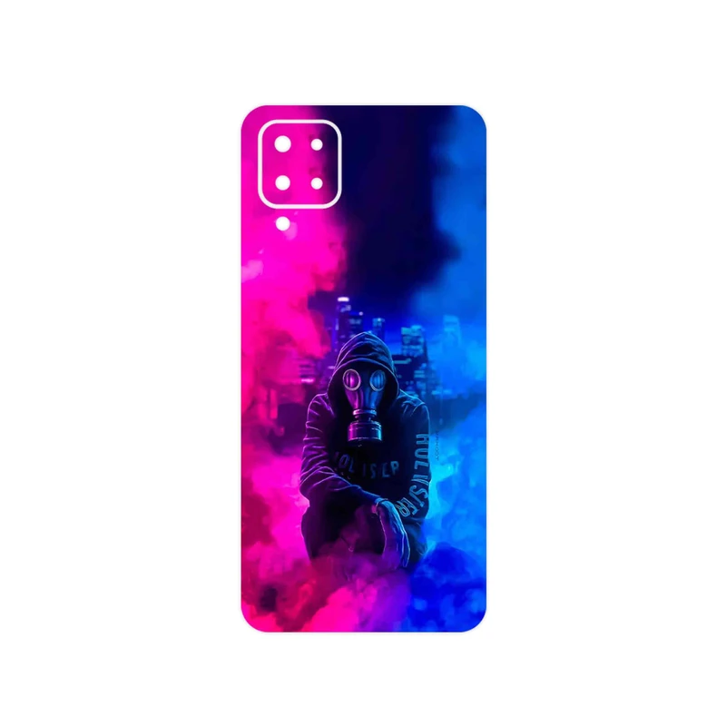 برچسب پوششی ماهوت مدل Smoke Rainbow Digital Art 2 مناسب برای گوشی موبایل سامسونگ Galaxy F12