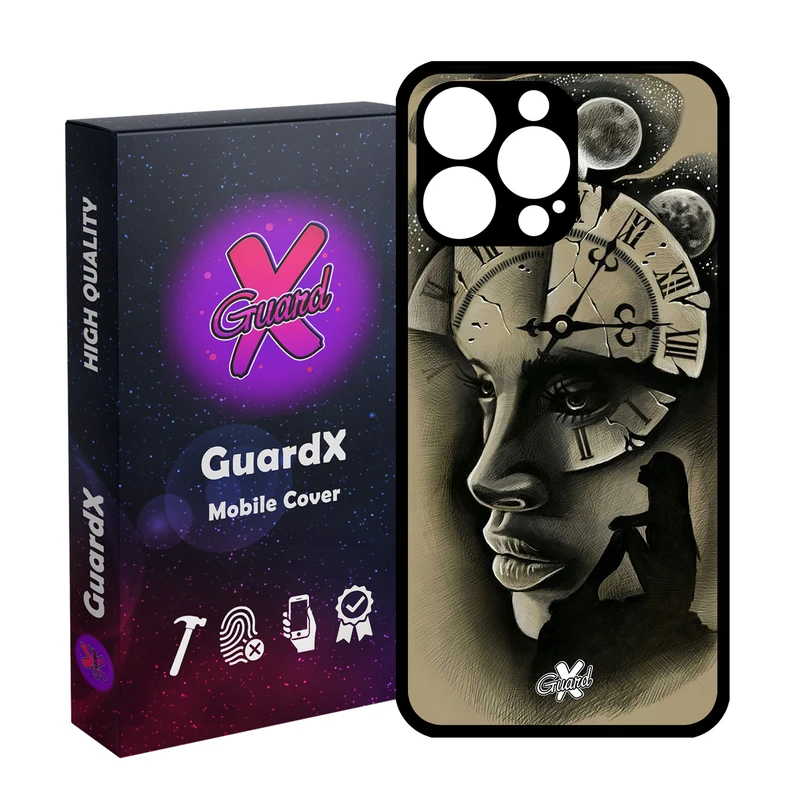 کاور گارد ایکس طرح Girl مدل Glass10353 مناسب برای گوشی موبایل اپل iPhone 14 Pro Max